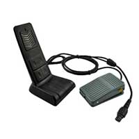 TE-DP Desktop microphone & pedal PTT