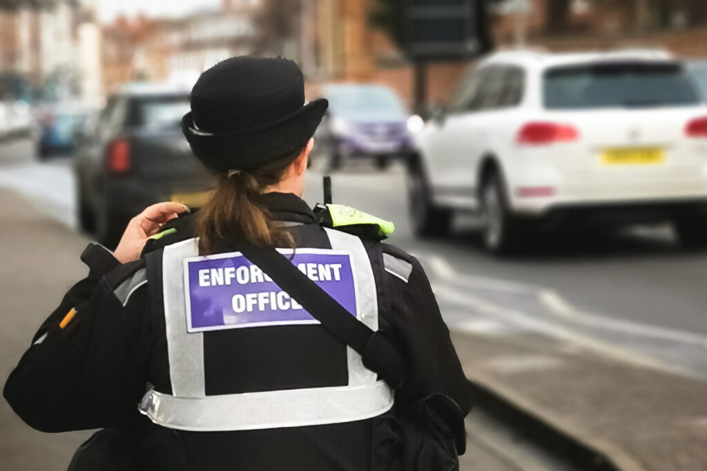 Improving safety and communications for parking enforcement officers